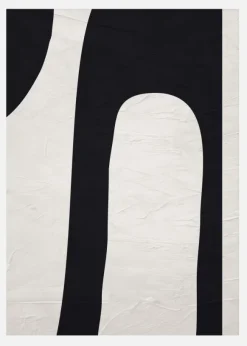 Black Lines Canvastavla (30x40 cm)