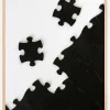 Black Puzzle Piece Poster (21x29.7 cm (A4))