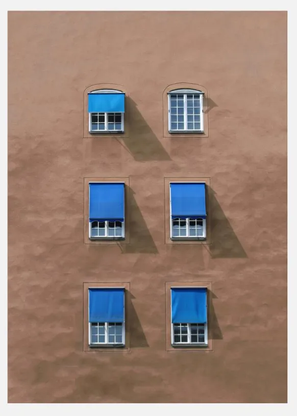 Blinds Canvastavla (30x40 cm)