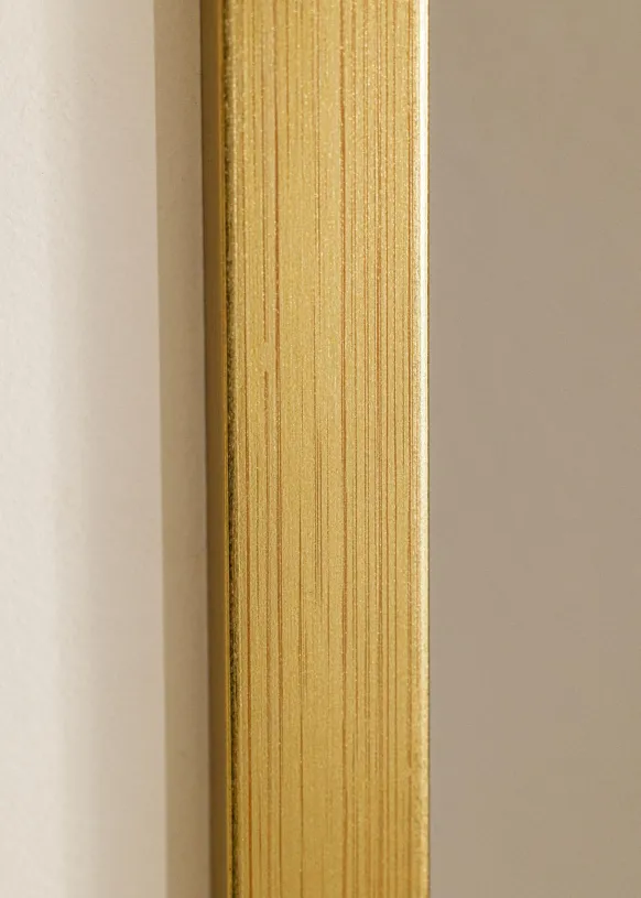 Blocky Guld 85x115 cm - Passepartout Vit 70x100 cm