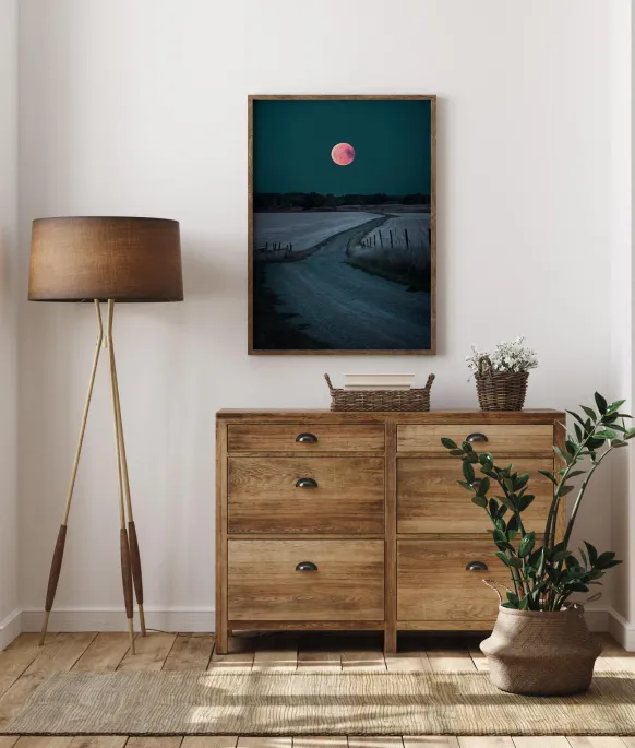 Bloodmoon 2018 Poster (21x29.7 cm (A4))
