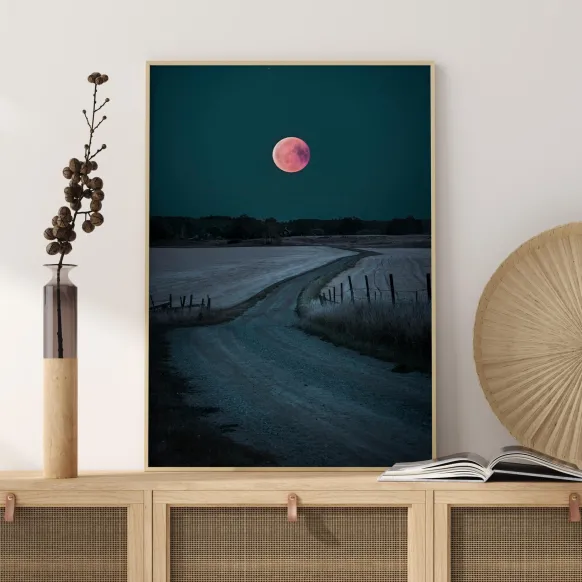 Bloodmoon 2018 Poster (21x29.7 cm (A4))