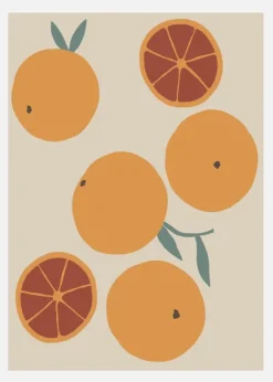 Blood Orange Canvastavla (30x40 cm)