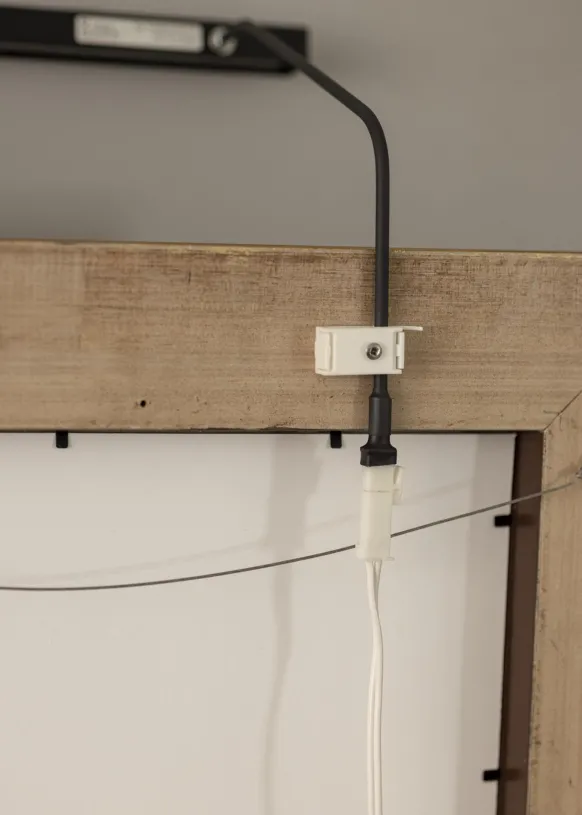 BLP 117 tavelbelysning 65 cm - Svart