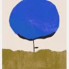 Blue Flower Canvastavla (30x40 cm)