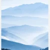 Blue Mountain Canvastavla (30x40 cm)