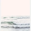 Blush Ocean Canvastavla (30x40 cm)