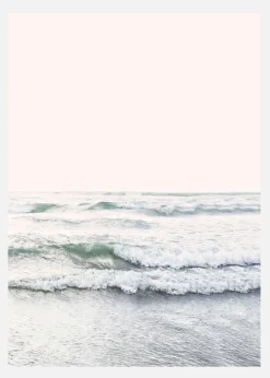 Blush Ocean Canvastavla (30x40 cm)