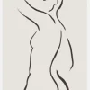 Body Lines I Canvastavla (30x40 cm)