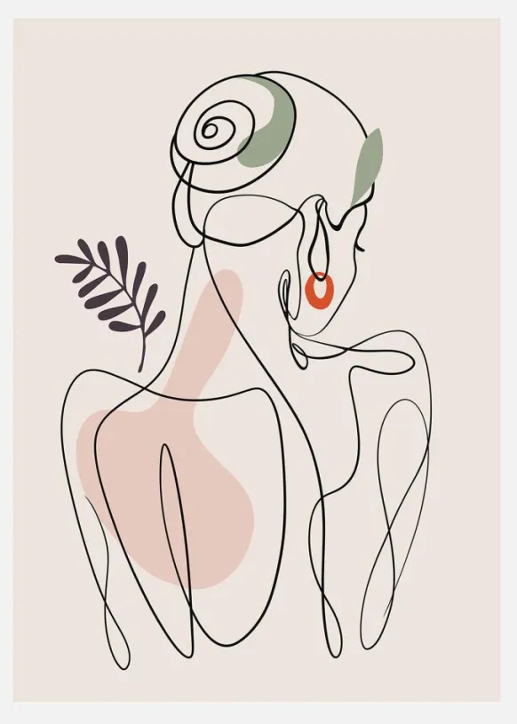 Bodyscape Canvastavla (30x40 cm)
