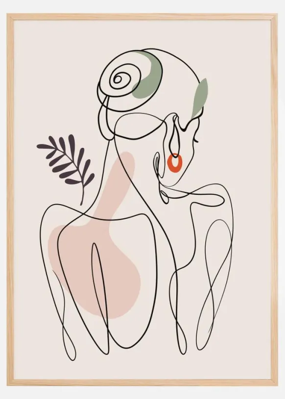 Bodyscape Poster (21x29.7 cm (A4))