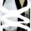 Bold Black On White No3 Canvastavla (30x40 cm)