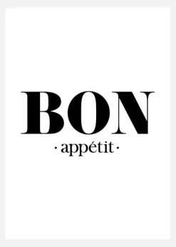 Bon Appetit Canvastavla (30x40 cm)