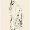 Borzoi Russian Wolfhound Pandc Canvastavla (30x40 cm)
