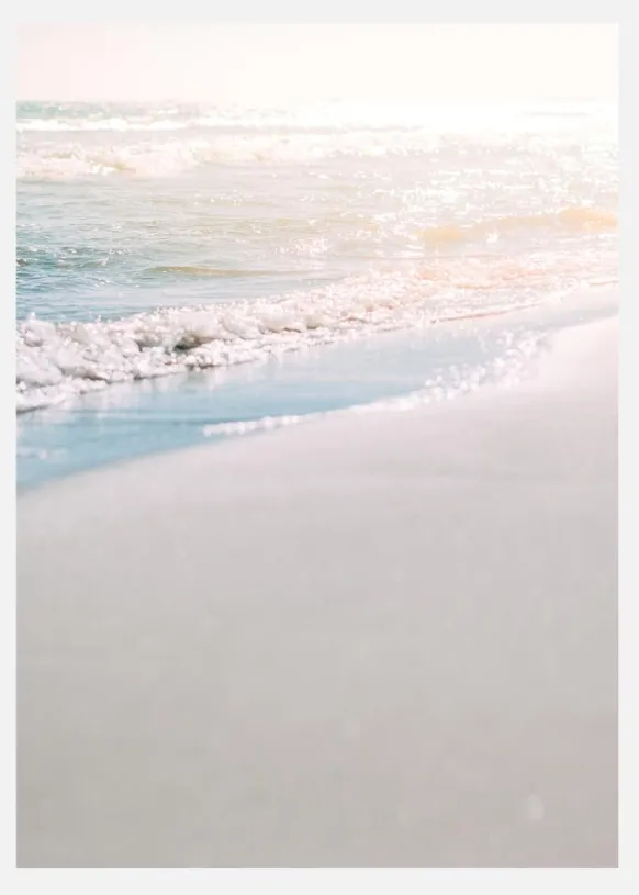 Bright Beach II Canvastavla (30x40 cm)