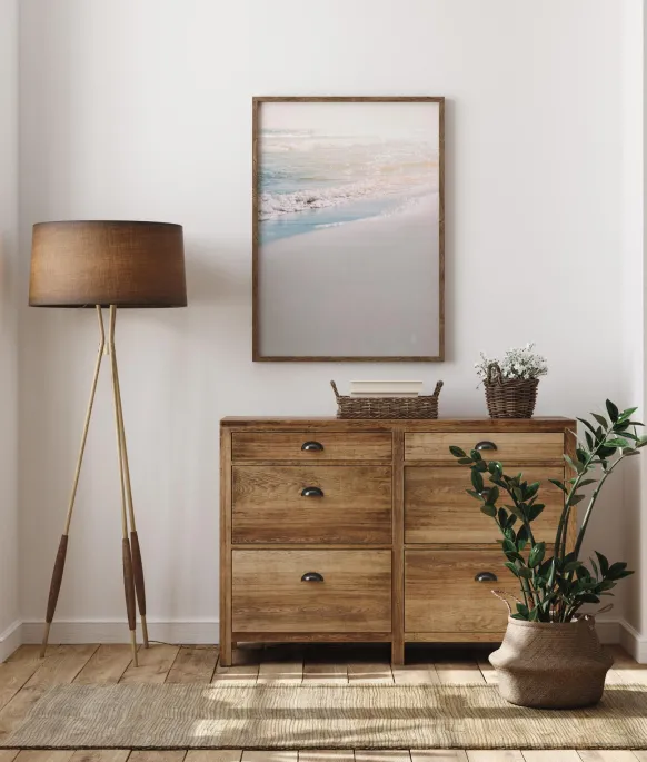 Bright Beach II Poster (21x29.7 cm (A4))
