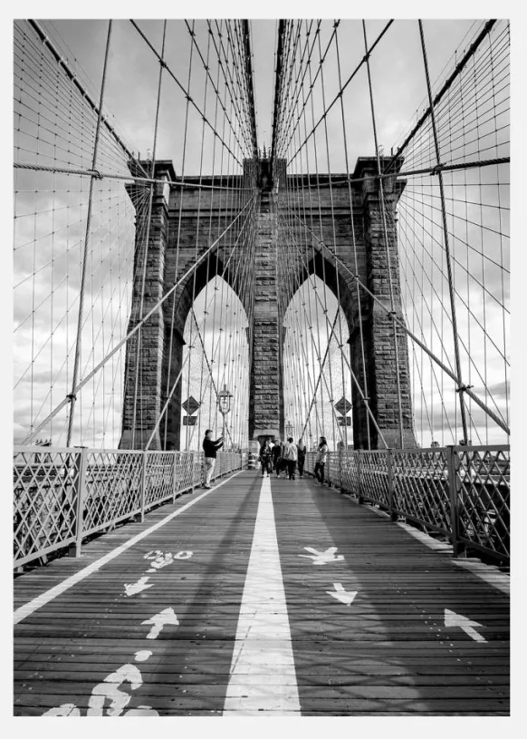 Brooklyn Bridge Canvastavla (30x40 cm)