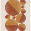 Burnt Orange Bols Poster (21x29.7 cm (A4))