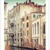 Canal In Venice Canvastavla (30x40 cm)
