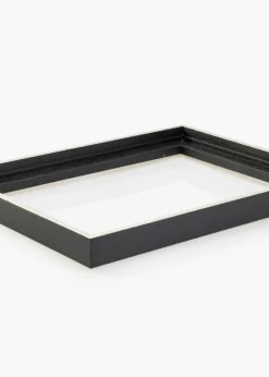 Canvasram Lexington Svart / Silver 56x71 cm