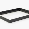 Canvasram Lexington Svart / Silver 60x60 cm