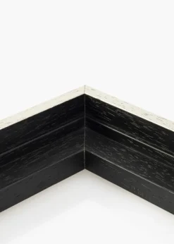 Canvasram Lexington Svart / Silver 60x60 cm