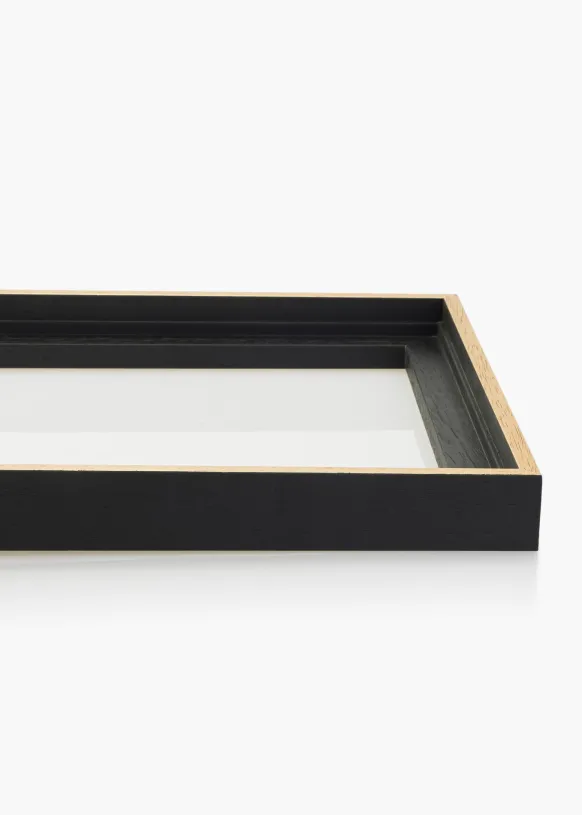 Canvasram Madison Svart / Guld 60x80 cm