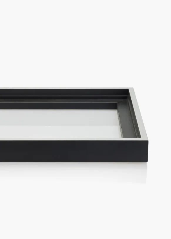Canvasram Reno Svart / Silver 20x30 cm