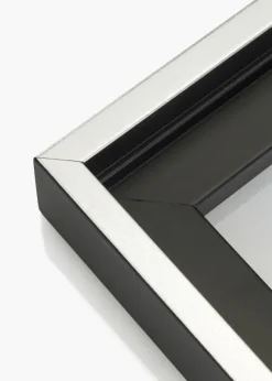 Canvasram Reno Svart / Silver 20x30 cm