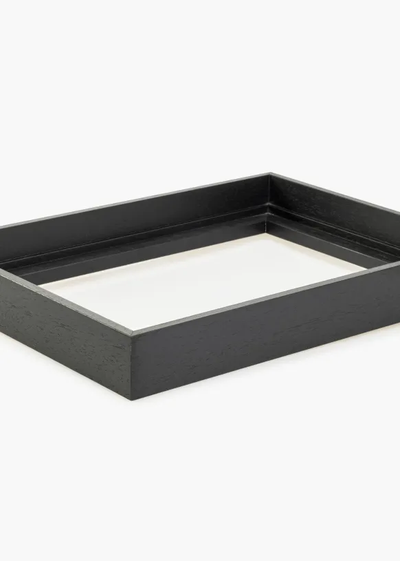 Canvasram Scranton 3D Svart 60x60 cm