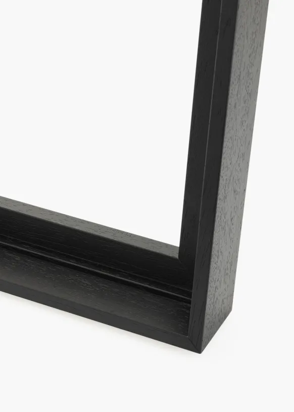 Canvasram Scranton 3D Svart 24x30 cm