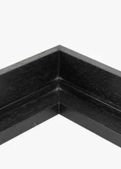 Canvasram Scranton 3D Svart 24x30 cm