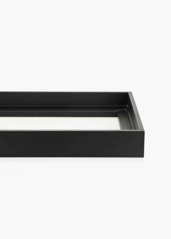 Canvasram Scranton 3D Svart 30x90 cm