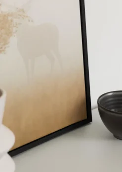 Canvasram Sherwood Svart 50x60 cm