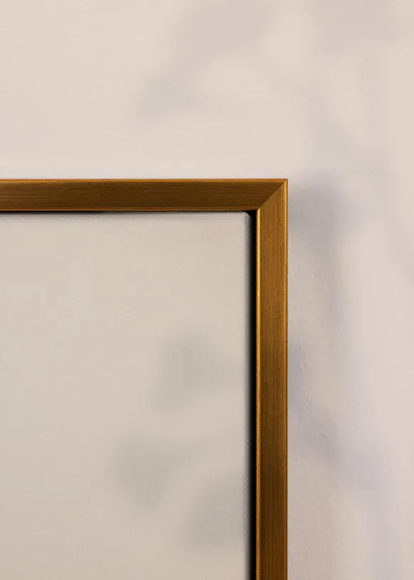 Canvasram Sussex Svart/Guld 30x45 cm
