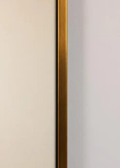 Canvasram Sussex Svart/Guld 50x70 cm