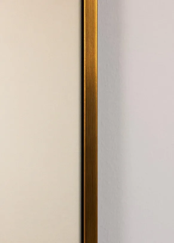 Canvasram Sussex Svart/Guld 30x40 cm