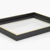 Canvasram Tacoma Svart / Guld 60x90 cm