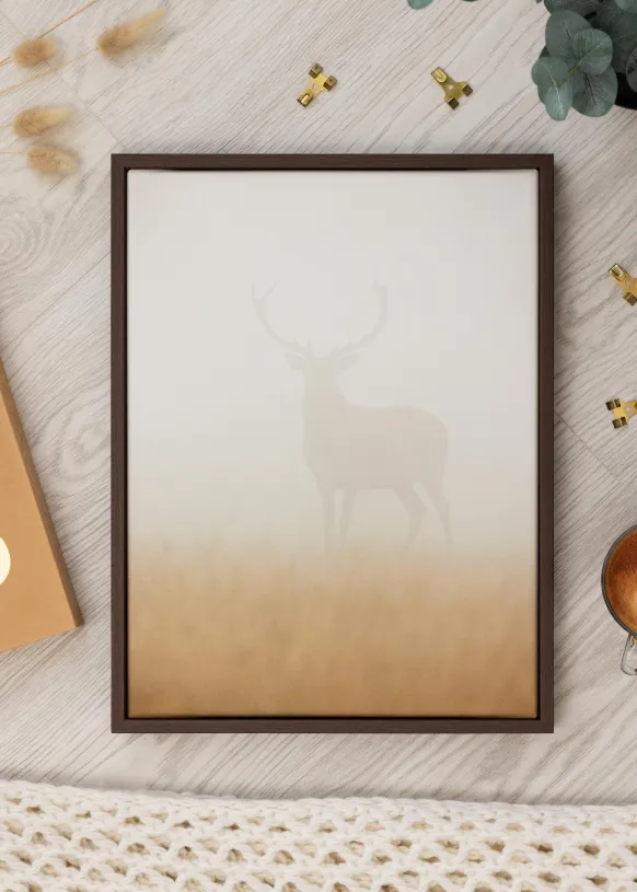 Canvasram Wells Brun 50x50 cm