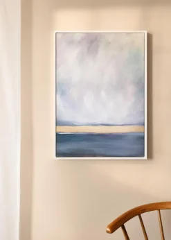 Canvasram Wells Vit 40x50 cm