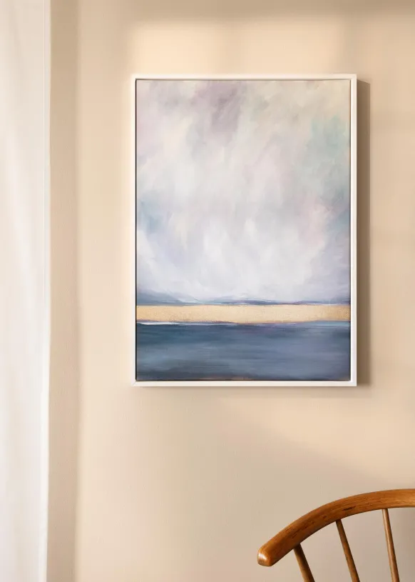 Canvasram Wells Vit 59,4x84 cm (A1)