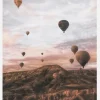 Cappodocia Hot Air Balloon Canvastavla (30x40 cm)