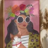 Cat Lady Poster (21x29.7 cm (A4))