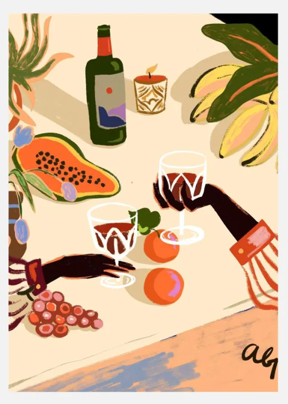 Cheers To You Canvastavla (30x40 cm)