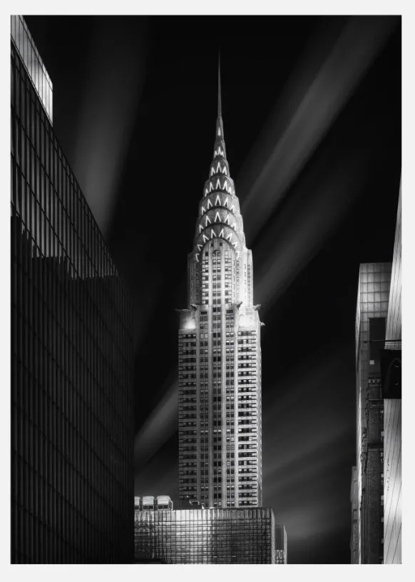 Chrysler Building Canvastavla (30x40 cm)