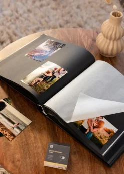 Classico Album Svart - 32x34 cm (100 Svarta sidor / 50 blad)