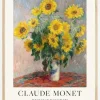 Claude Monet - Bouquet Of Sunflowers Poster (21x29.7 cm (A4))