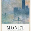 Claude Monet -The Houses of Parliament Poster (21x29.7 cm (A4))