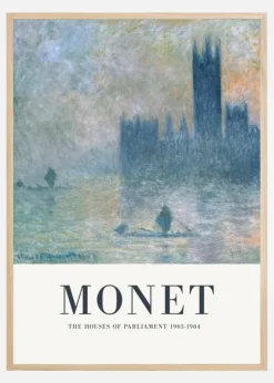 Claude Monet -The Houses of Parliament Poster (21x29.7 cm (A4))