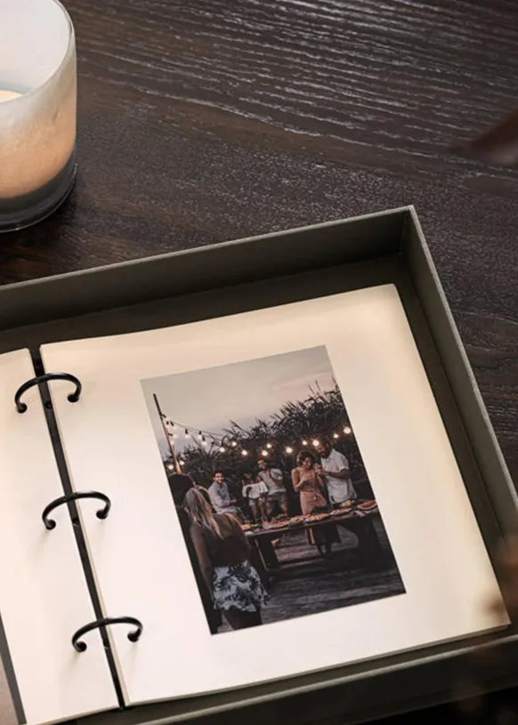 Coffee Table Fotoalbum Behind The Moments - 40 bilder i 10x15 cm